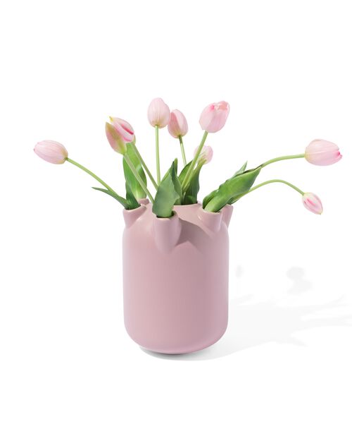 vase tulipe lilas