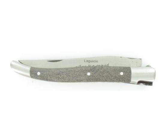 Laguiole 12 cm Lave mitres inox Couteau de poche Le Thiers par Regnaud