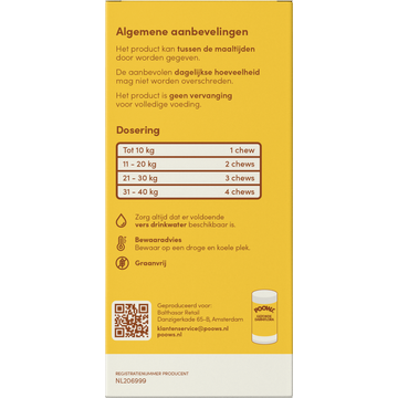 Poows Gezonde Darmflora 60 Soft Chews