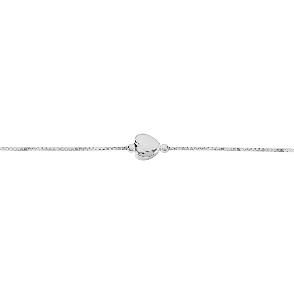 Bracelet Leandra Argent Blanc