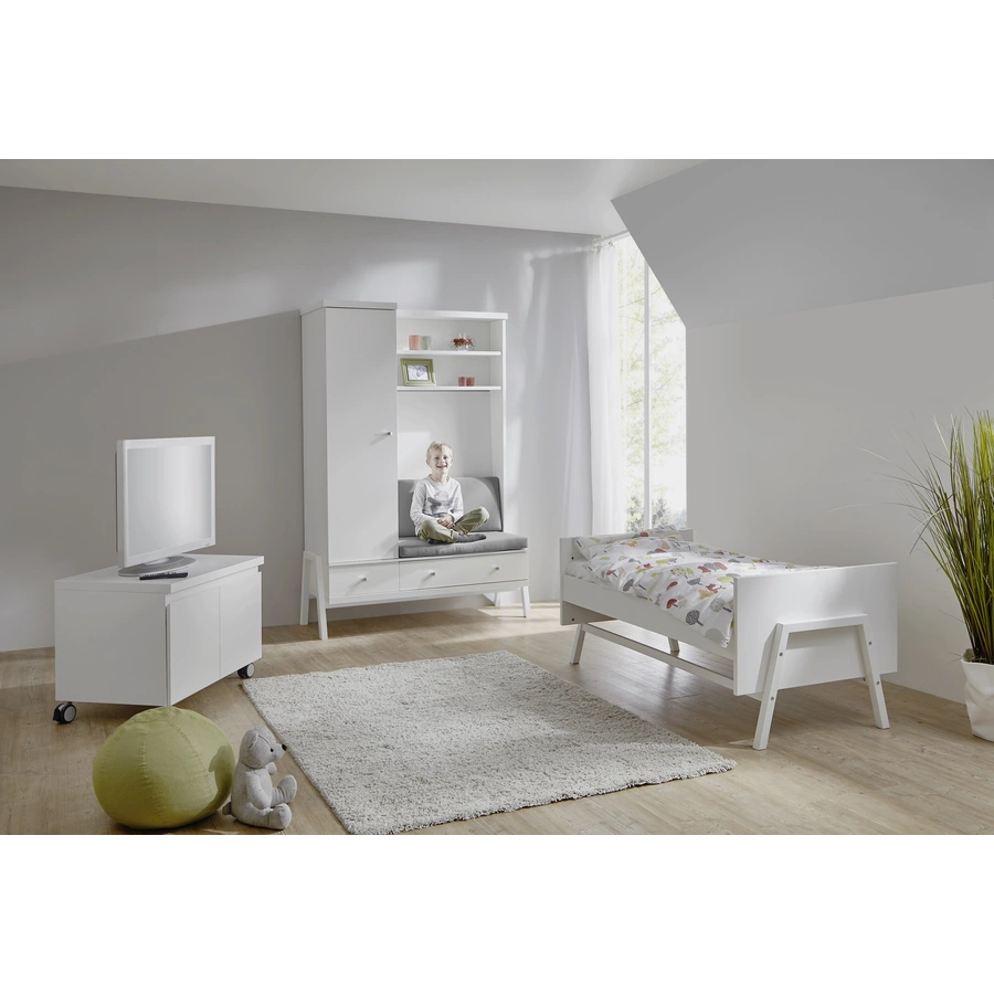 Schardt Kinderzimmer Holly White Schrank mit Wickelkommode