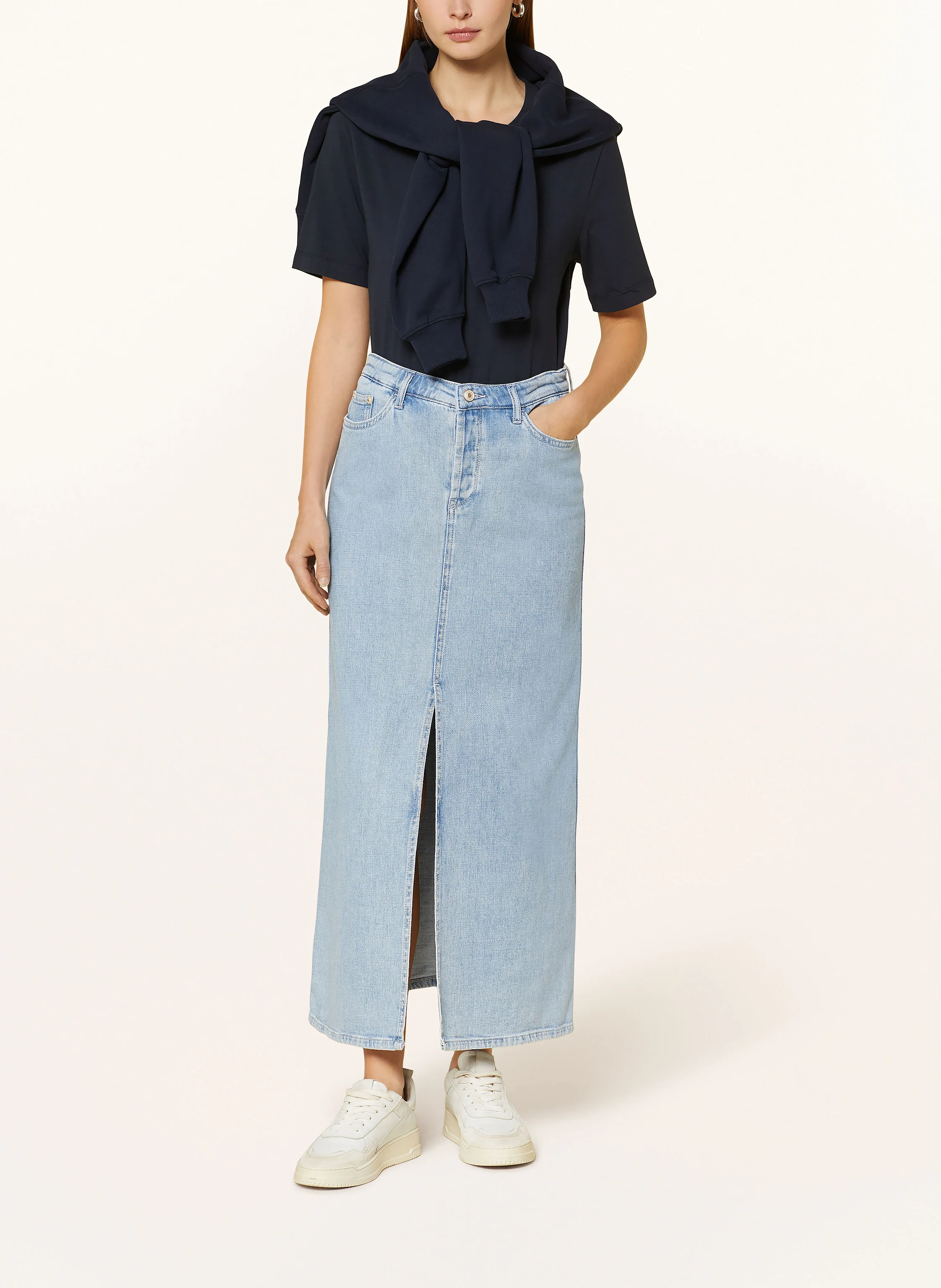 MAC Jeansrock MAXI