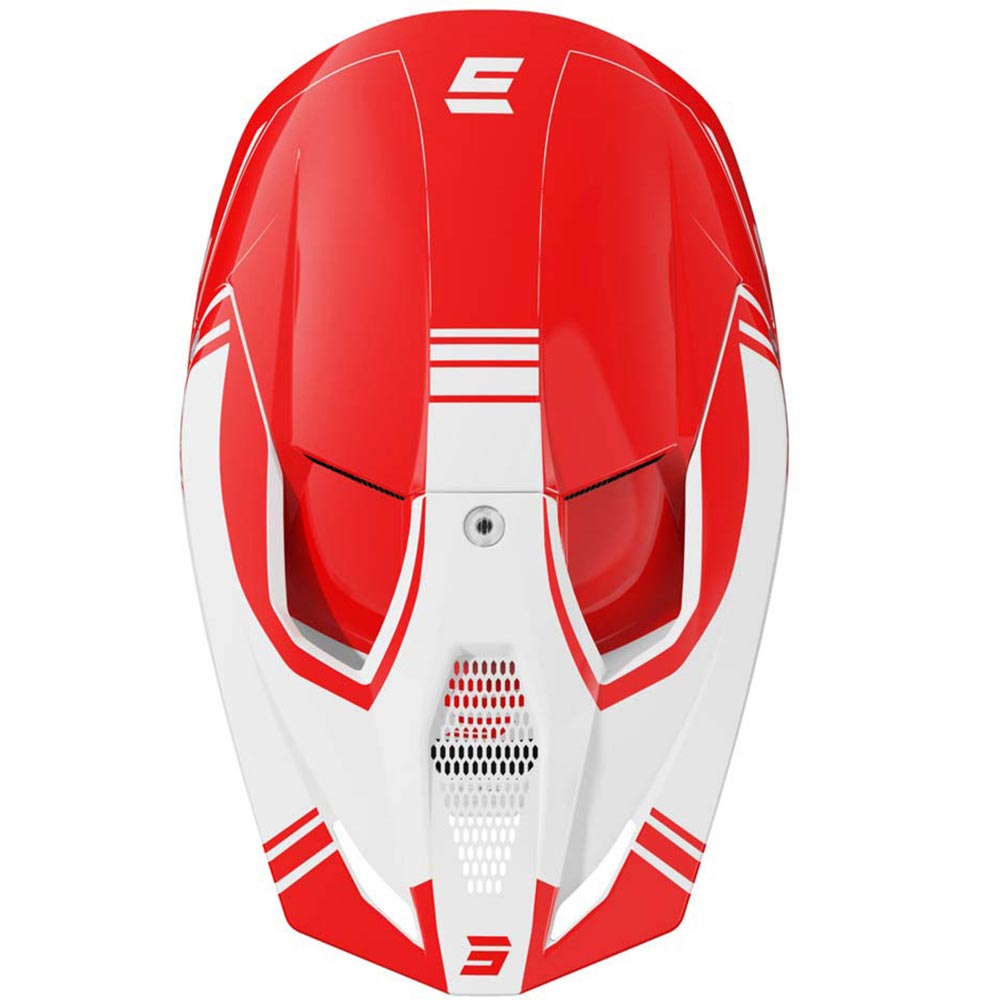 Shot - Casque Race Sprint Rouge / Blanc / Brillant