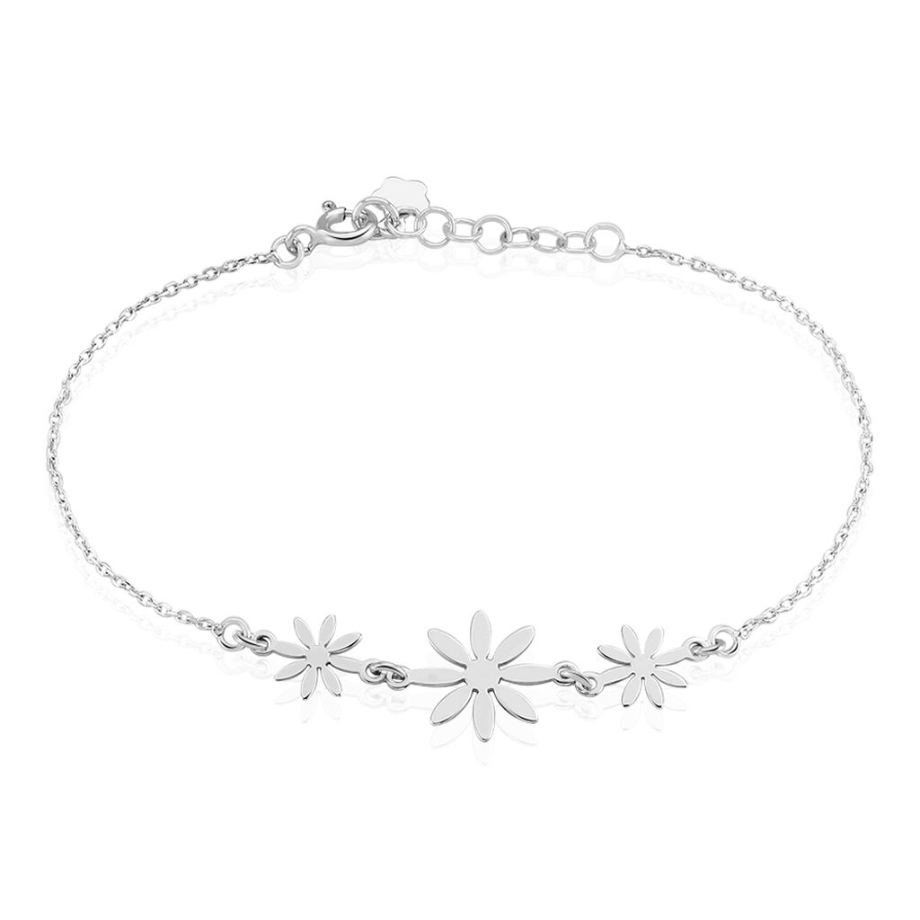 Bracelet Olva Argent Blanc