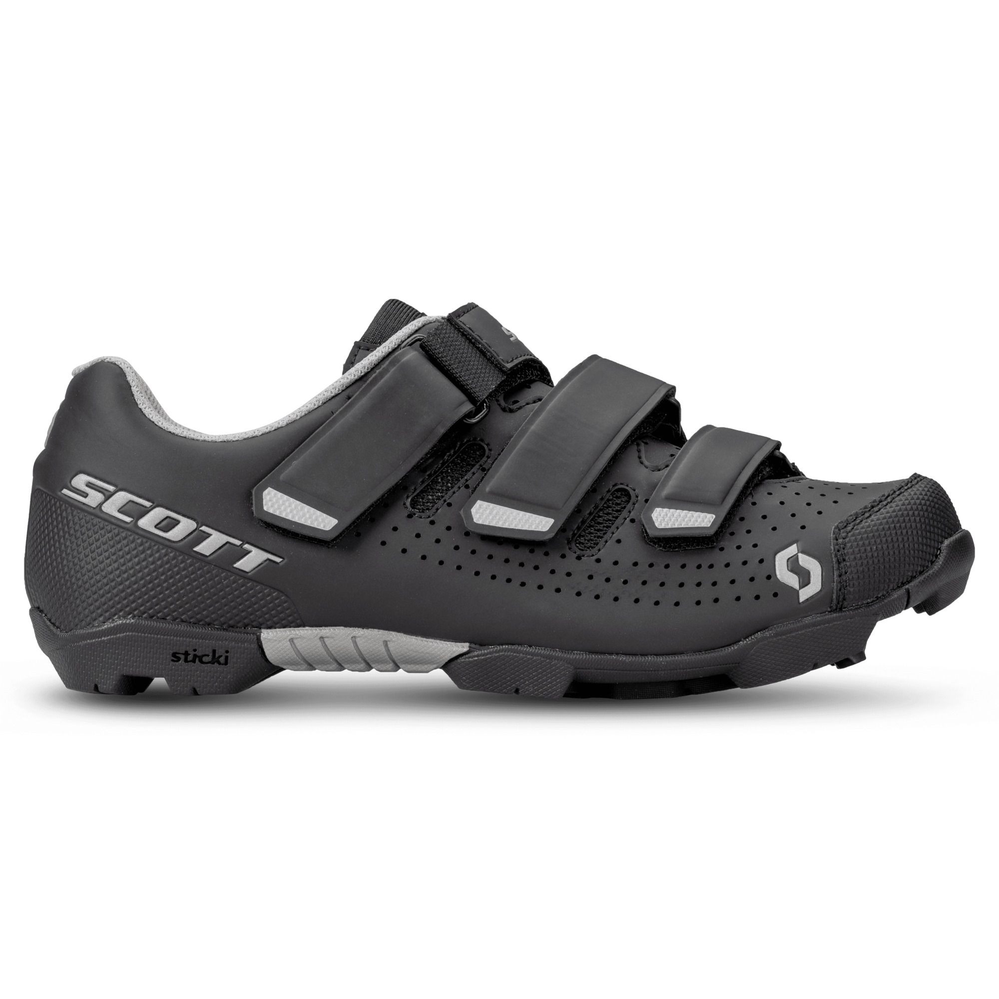 SCOTT Comp RS MTB cykelsko sort/sølv dame