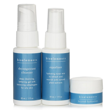 Bioelements Conjunto Mini Starter de 3 Passos para Pele Oleosa  3pcs