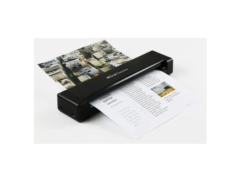 IRIS IRIScan Executive 4 - Scanner med papirfødning - Dual CIS - Duplex - 216 x 813 mm - 600 dpi x 600 dpi - op til 100 scanninger pr. dag - USB 2.0