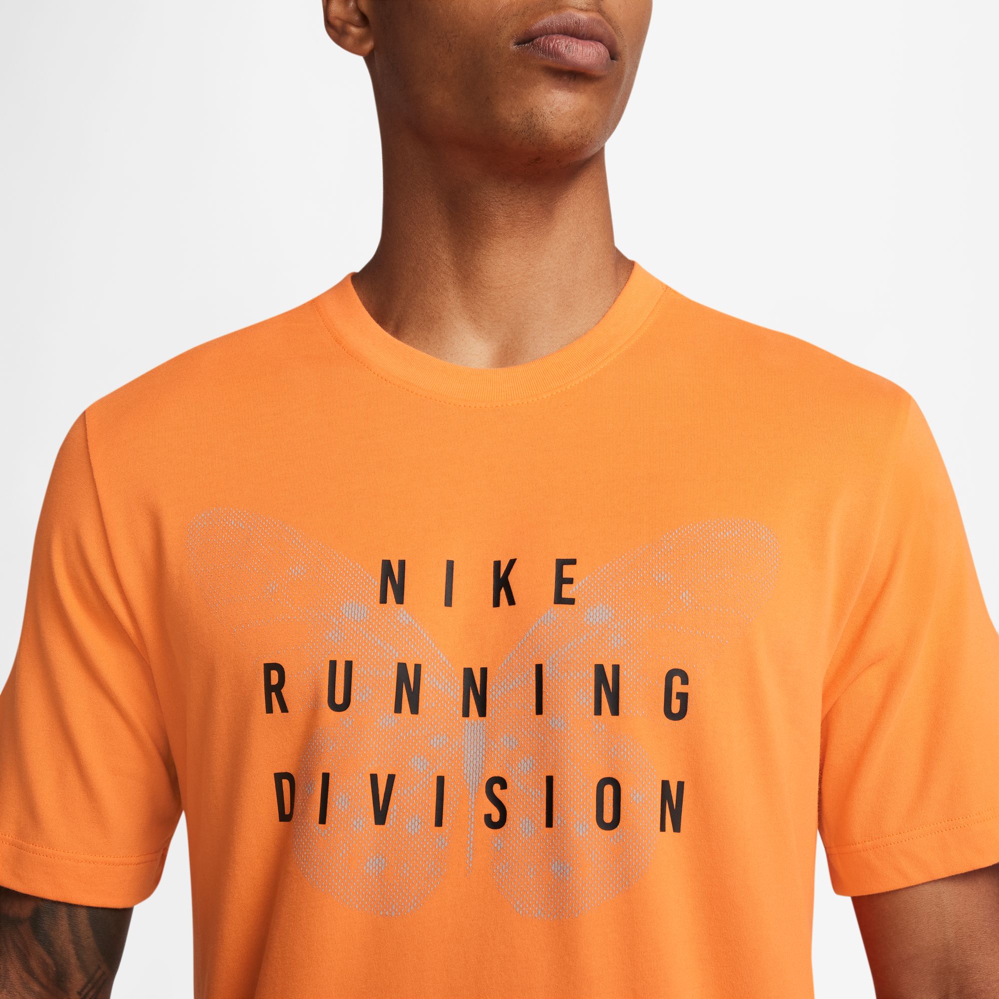 Run Division Tee Herre 885/Bright Mandarin