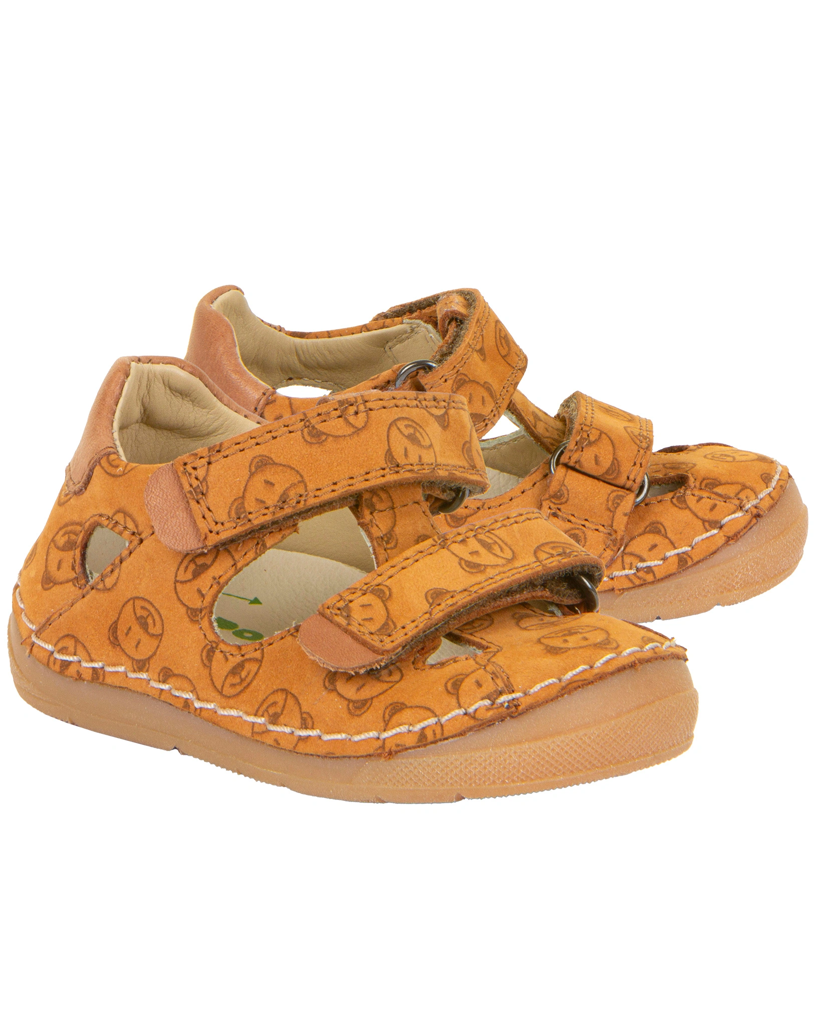 Klett-Lauflernsandalen PAIX DOUBLE in light brown