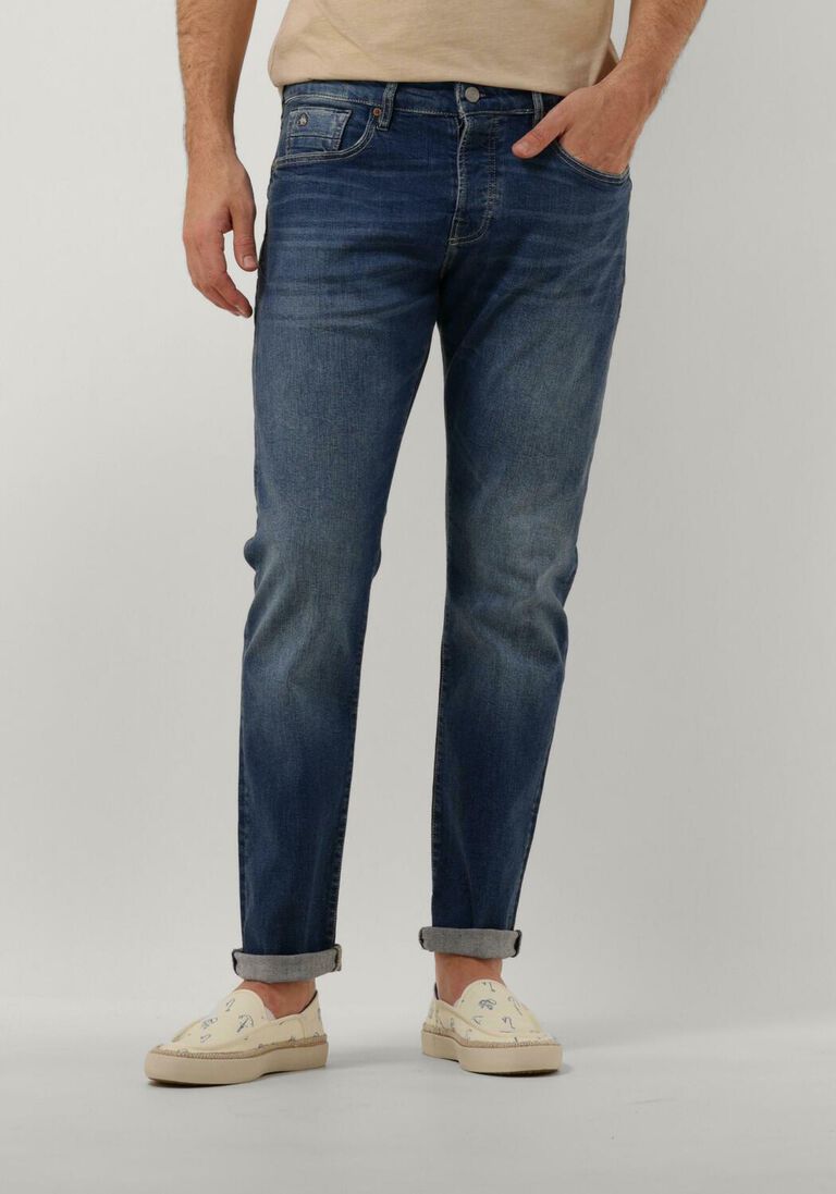 SCOTCH & SODA blauwe scotch & soda slim fit jeans ralston regular slim jeans - spring sings