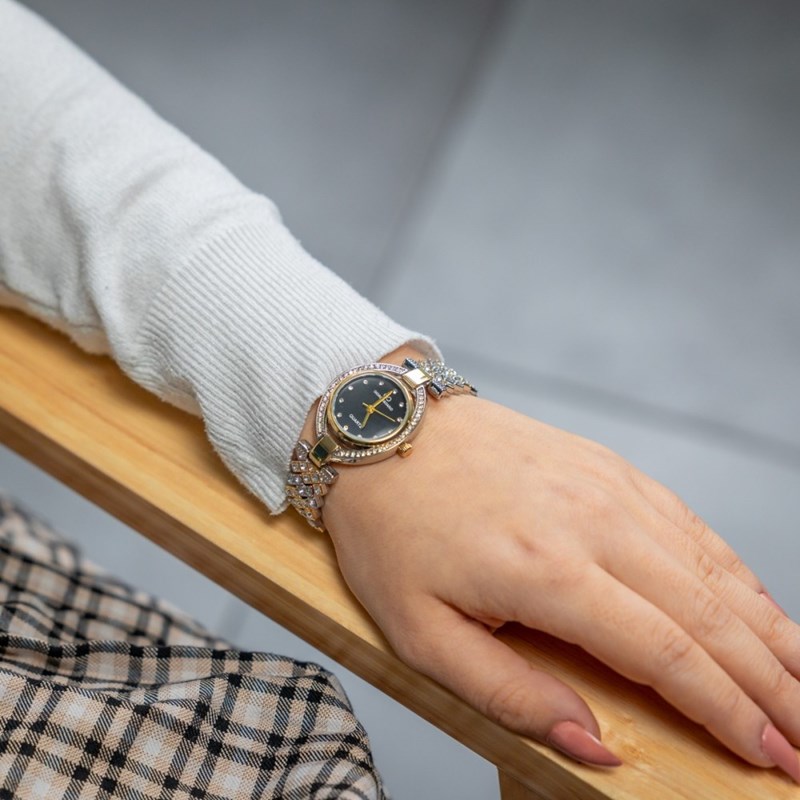 Belle Montre Femme Métal Strass GIORGIO