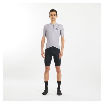 Maillot Manches Courtes LeBram Galibier Gris Grège