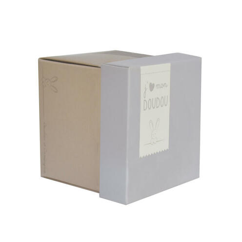 Doudou Lapin Mouchoir Blanc - DOUDOU ET COMPAGNIE