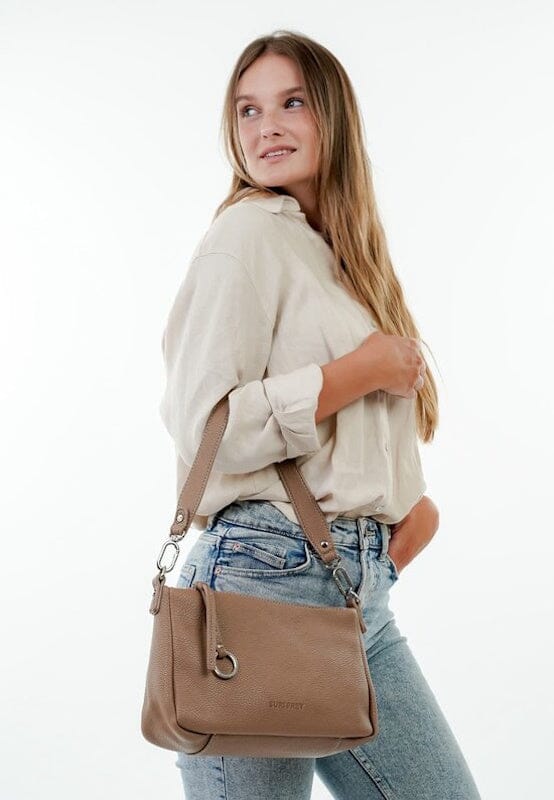 Suri Frey Shoulderbag M Debby Dark Taupe