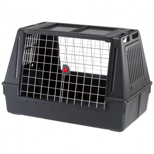 Transportadora para cães Atlas Car Scenic, preta