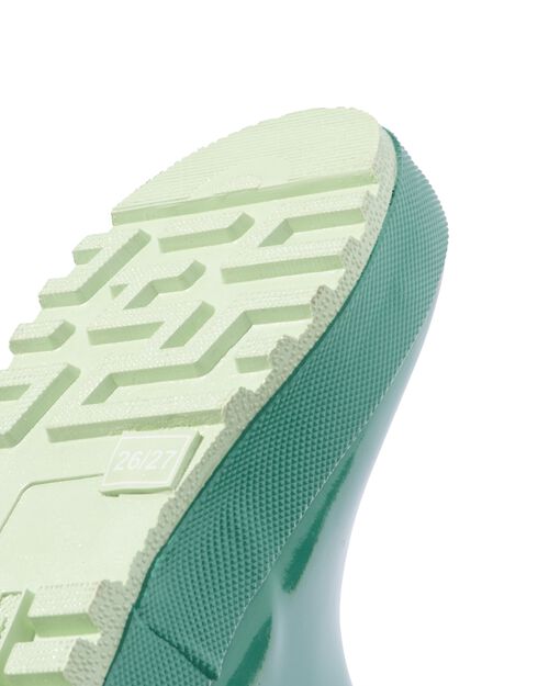 bottes de pluie enfant caoutchouc vert vert
