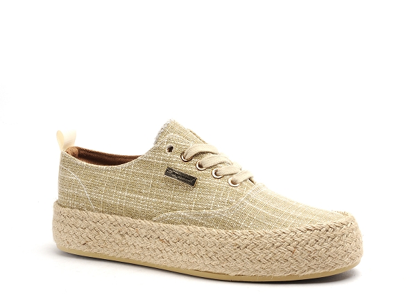 Les tropeziennes basses femme mafalda beige
