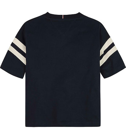 Tommy Hilfiger T-Shirt - Monotype Varsity - Desert Himmel
