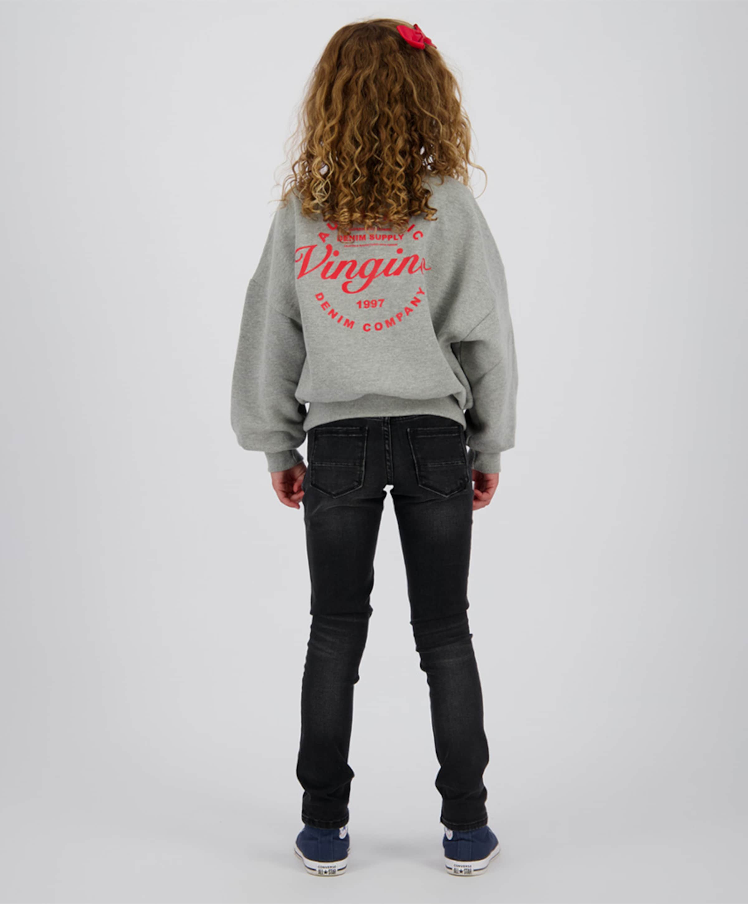 Vingino Bettine icon lange broek zwart