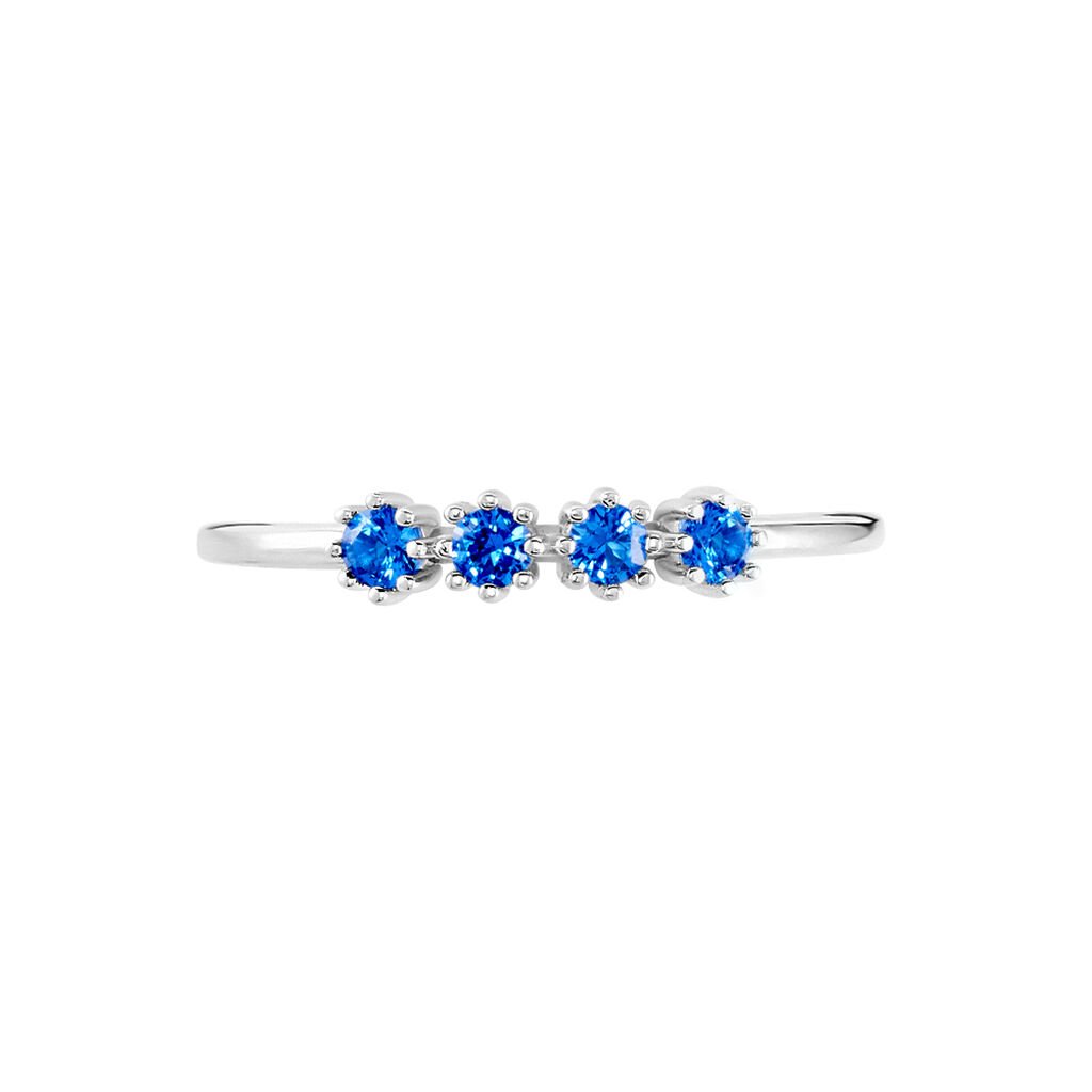 Bague Karrie Argent Blanc Oxyde De Zirconium