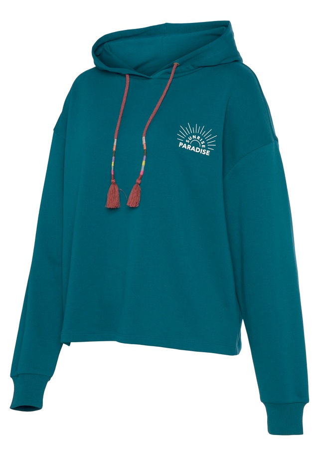 Vivance Hoodie , Kapuzensweatshirt mit Print, Loungewear