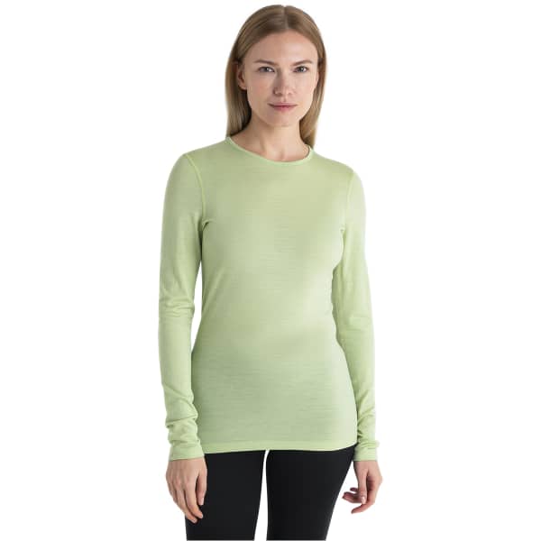 T-shirt thermique ICEBREAKER W 200 OASIS LS CREWE GLAZEN GLAZEN