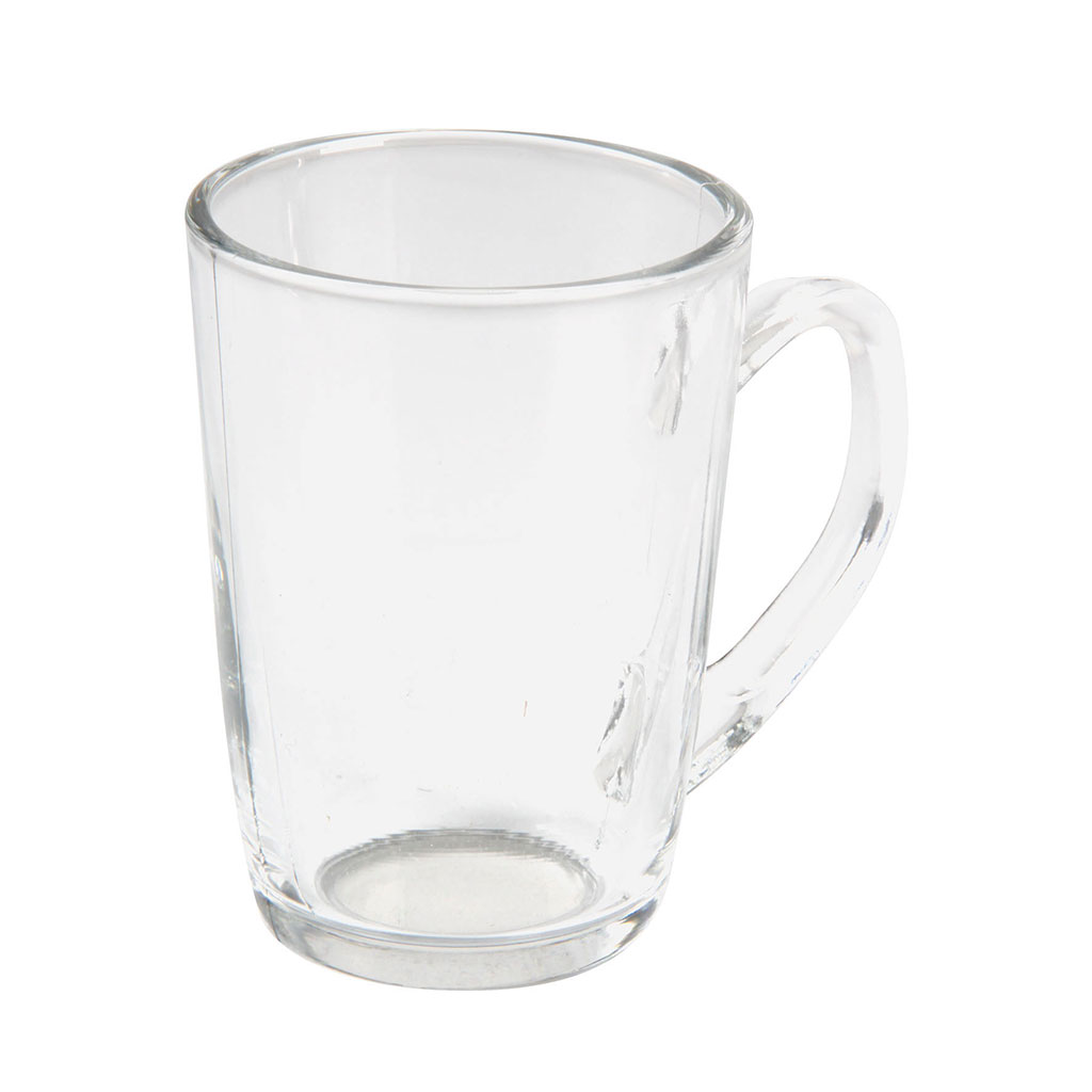 Mug transparent verre 25cl