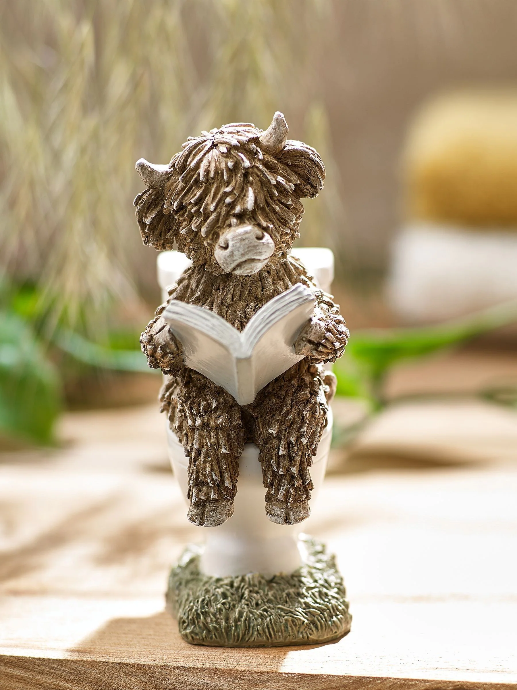 Hamish the Highland Cow badkamerdecoratie