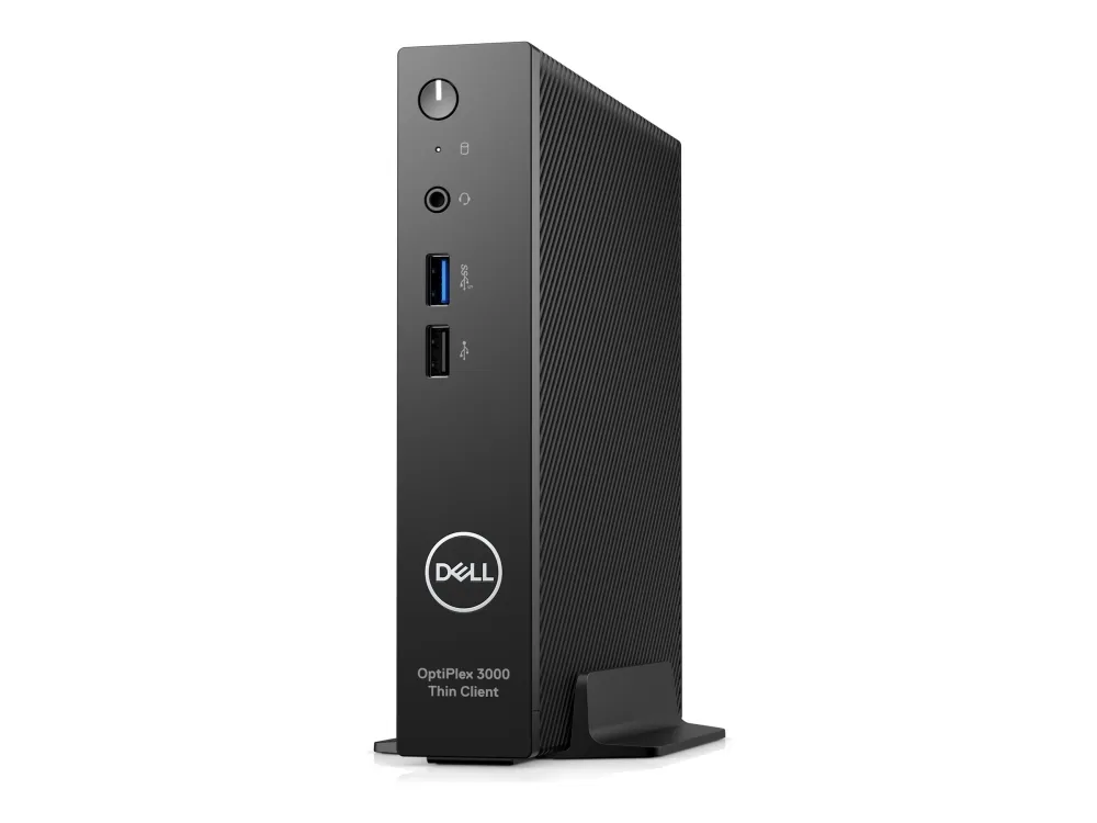 Dell OptiPlex 3000 Thin Client - Tynd klient - DTS 1 x Pentium Silver N6005 / op til 3.3 GHz - RAM 8 GB - SSD 256 GB - NVMe, Class 35 - UHD Graphics - IEEE 802.11ax (Wi-Fi 6E), Bluetooth, Gigabit Ethernet - Win 10 IoT Enterprise 2021 LTSC - skærm: in