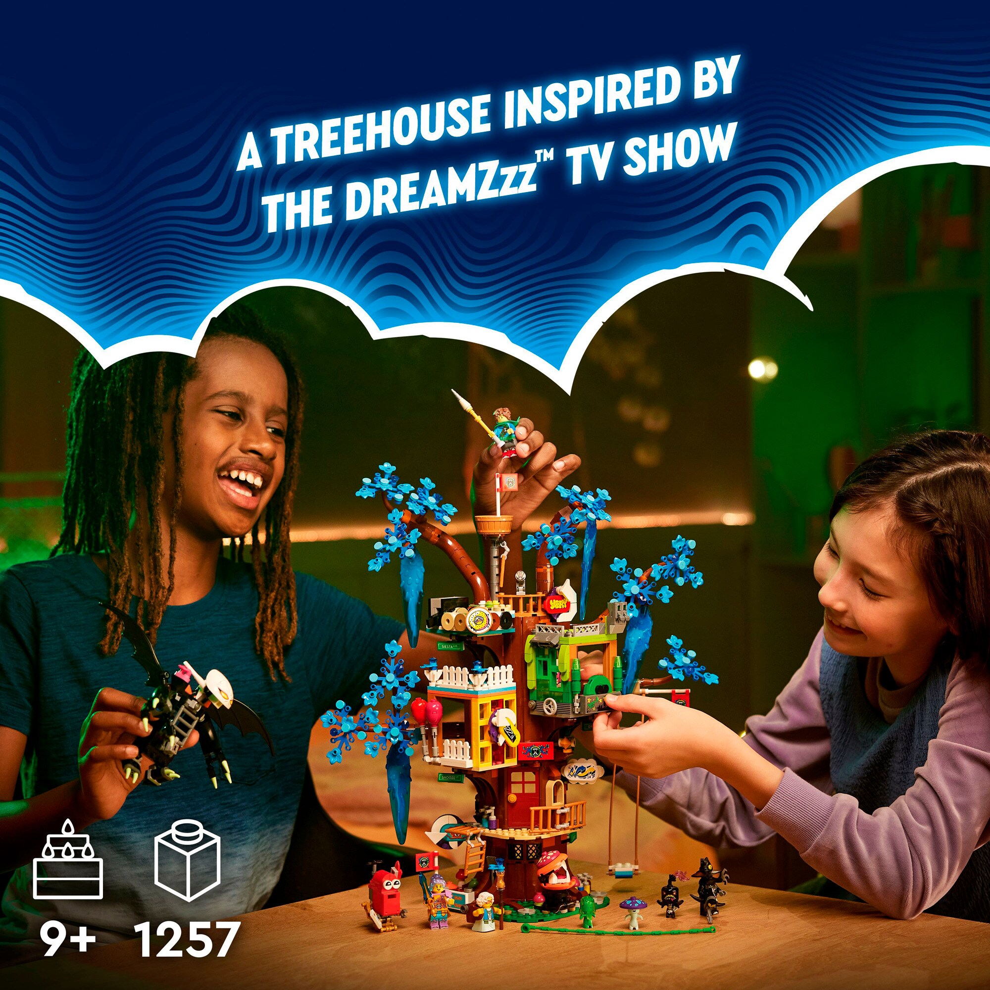 LEGO Konstruktionsspielzeug DREAMZzz Fantastisches Baumhaus