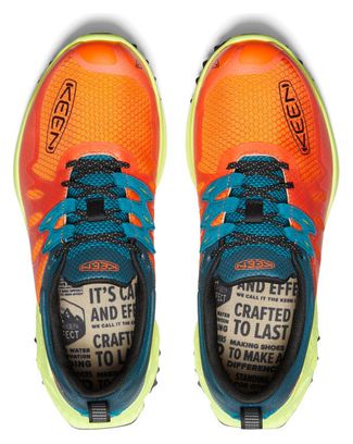 Chaussures de Randonnée Keen Zionic Waterproof Bleu/Orange