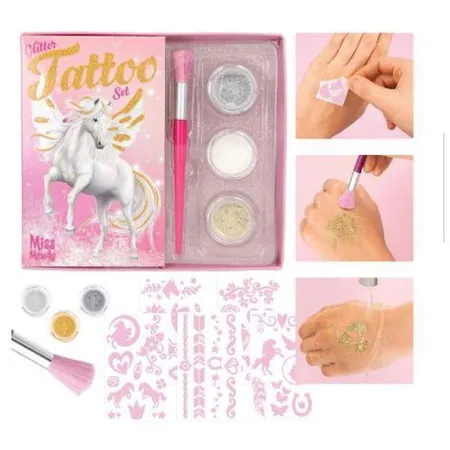 Depesche Miss Melody Glitzer Tattoo Set