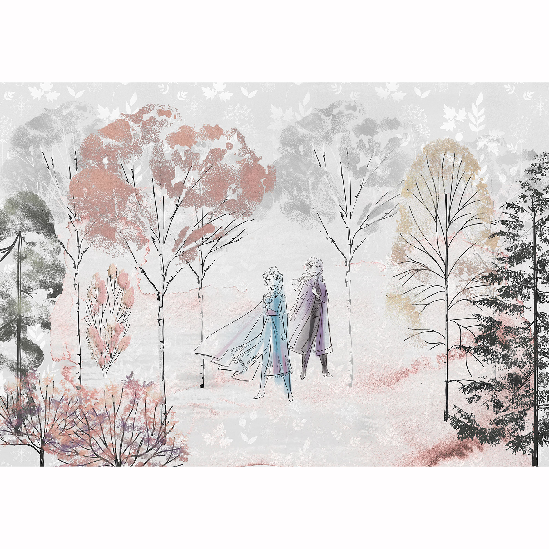 Vlies-Fototapete FROZEN NATURAL SPIRIT- 400x280 cm