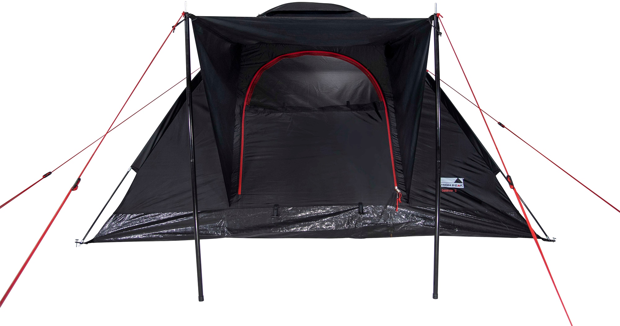 High Peak Kuppelzelt »Zelt Beaver 3« 3 Personen mit Transporttasche,