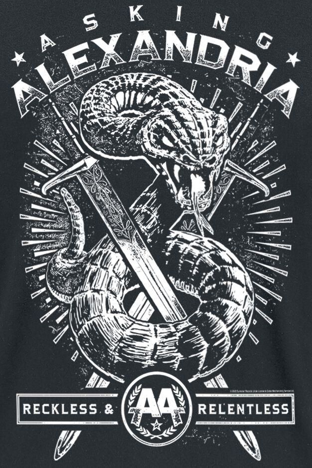 Snake | Asking Alexandria T-Shirt Manches courtes