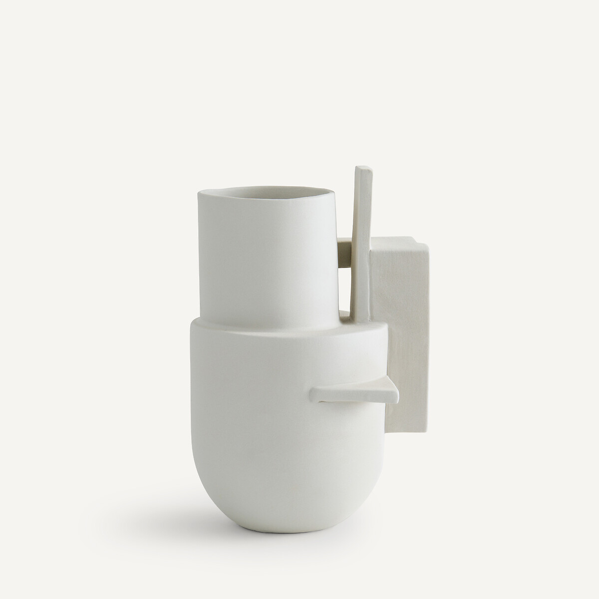 AM.PM<br>Vaso geométrico em cerâmica fosca, Marex