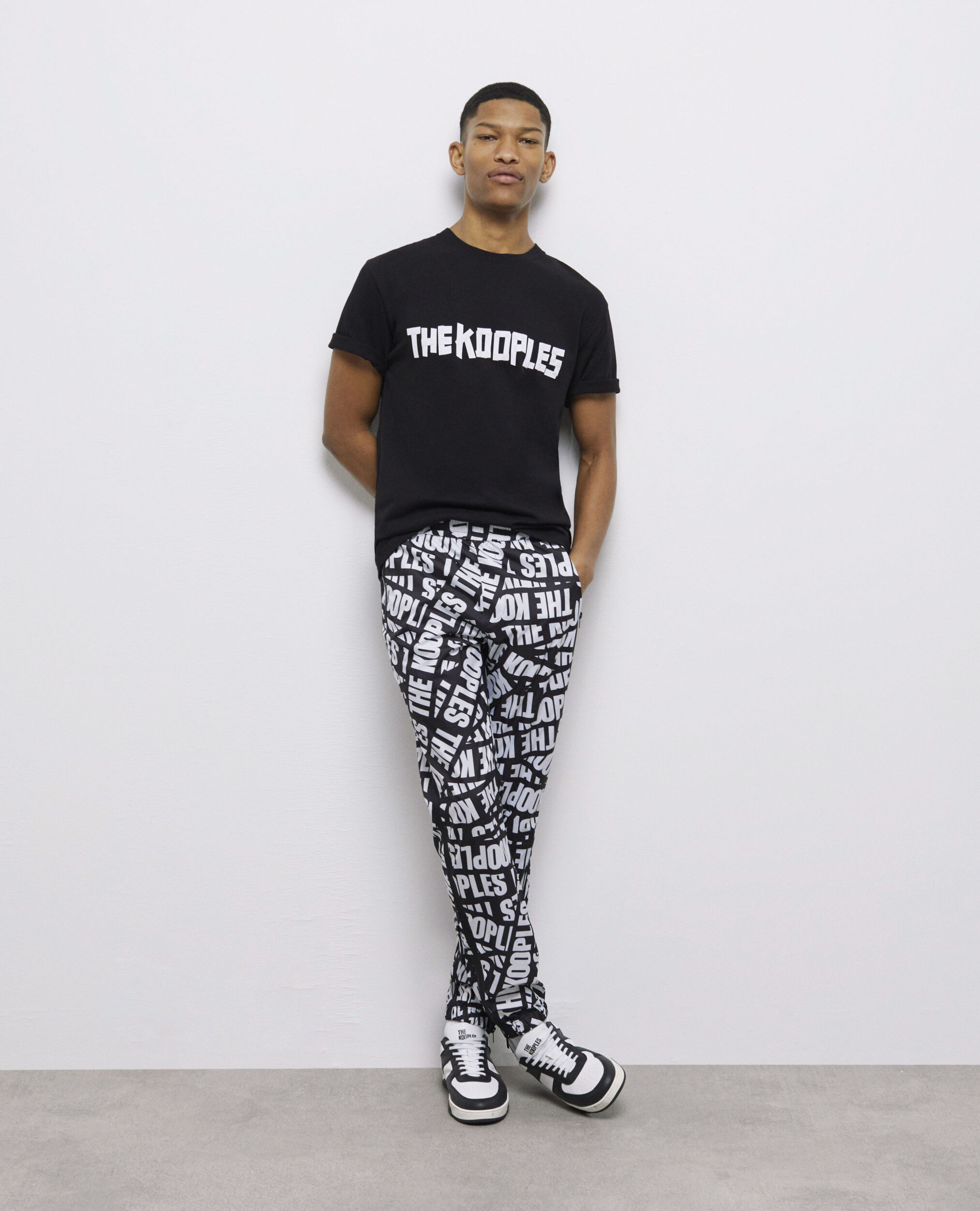T-shirt logo The Kooples noir