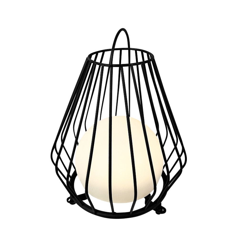 SOLCELLELAMPE DYBERG LARSEN EVESHAM SVART MEDIUM