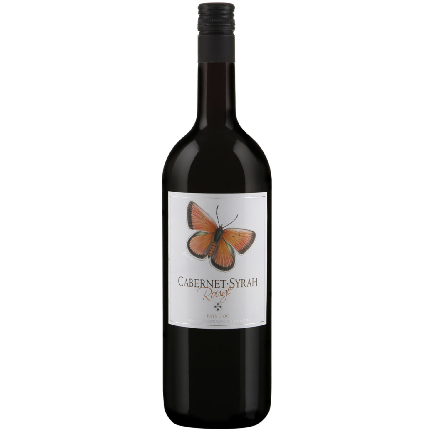 Pays d'Oc IGP Cabernet Syrah Rouge -100cl