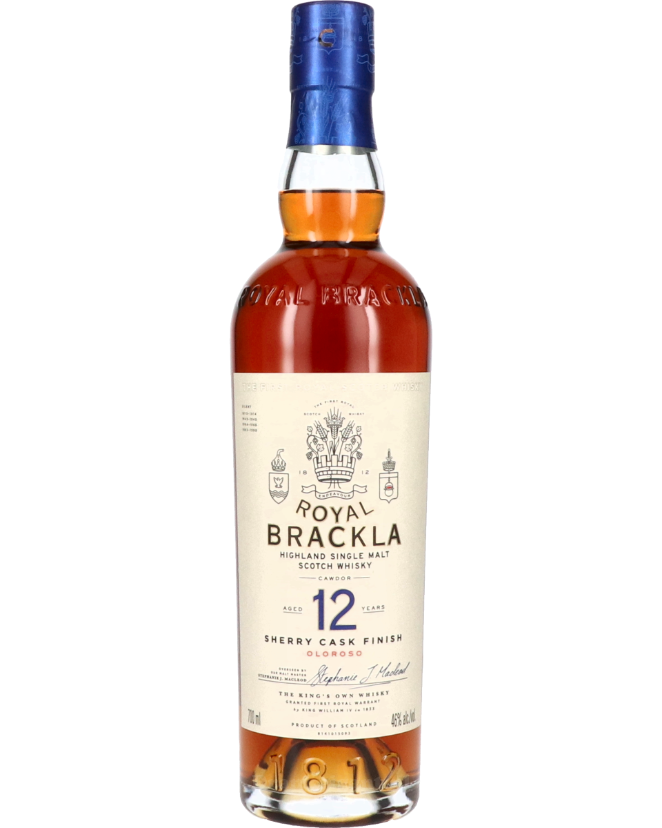 Royal Brackla 12 Years Sherry Cask Finish 70 cl