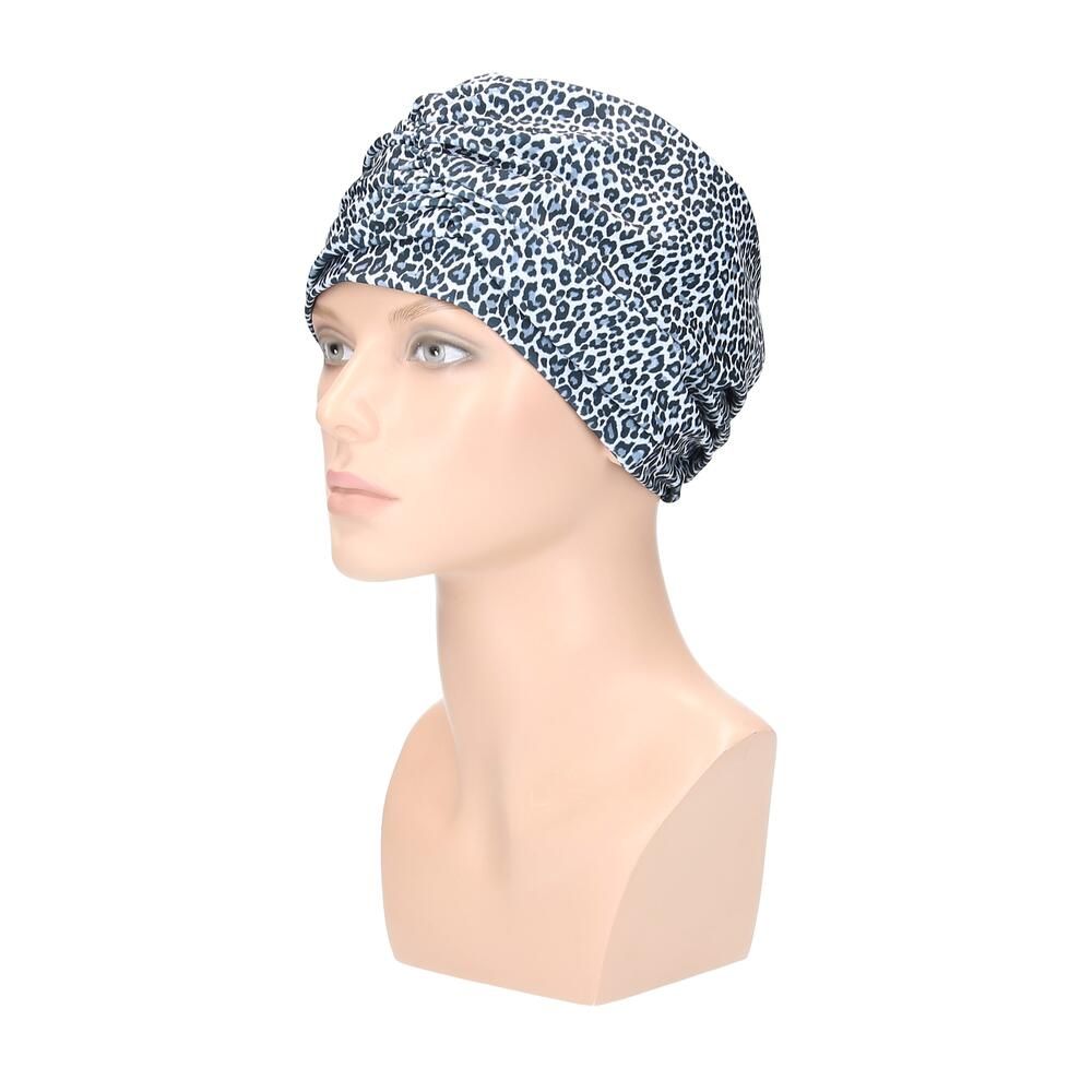 Badeturban Malu von Turbane - designs by Lofty in Silver Leopard