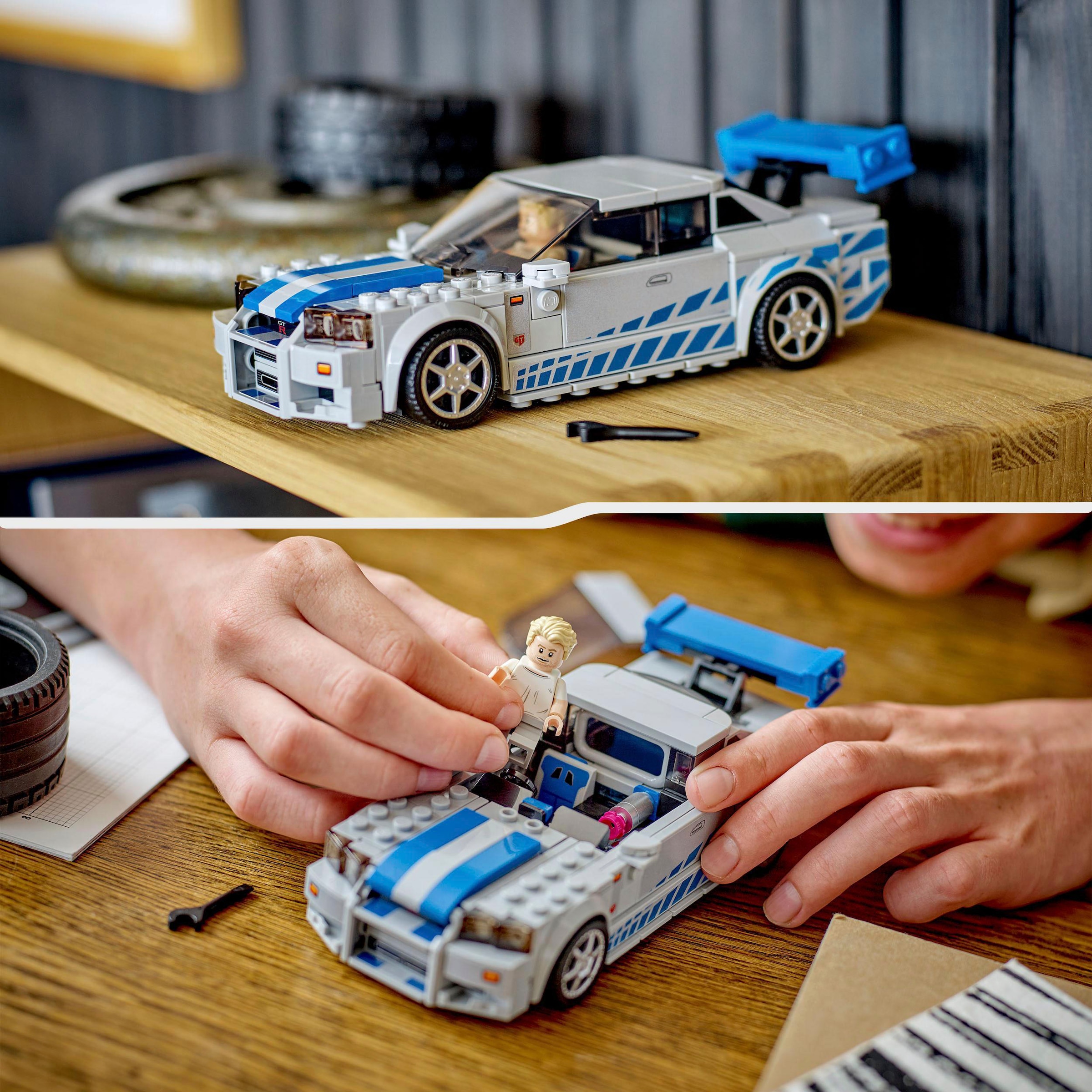 LEGO® Konstruktionsspielsteine »2 Fast 2 Furious – Nissan Skyline GT-R (R34) (76917)« LEGO® Speed Champions