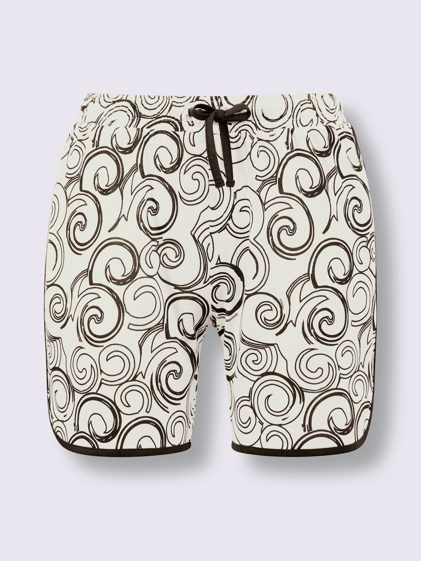 Pyjamas courts jersey fin