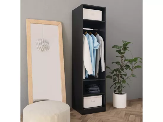 Garde-robe Noir 50 x 50x200