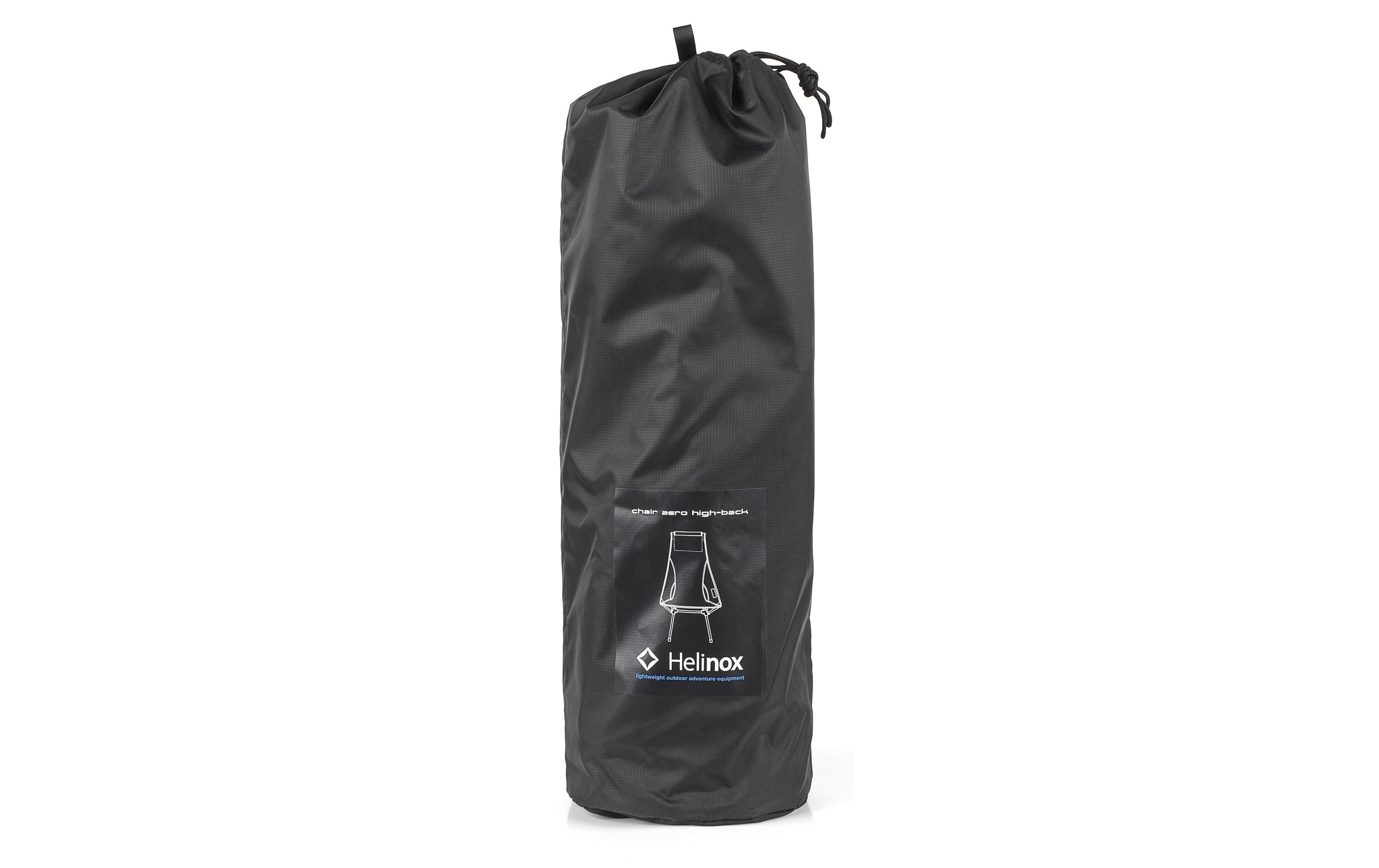 Campingstuhl Zero High Back Black<br>Campingstuhl