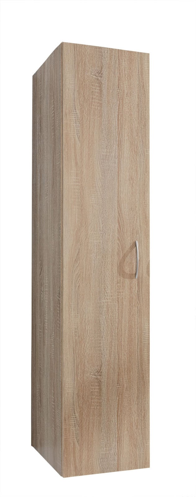 Drehtürenschrank Multiraumkonzept 45x185x54 cm Eiche sägerau