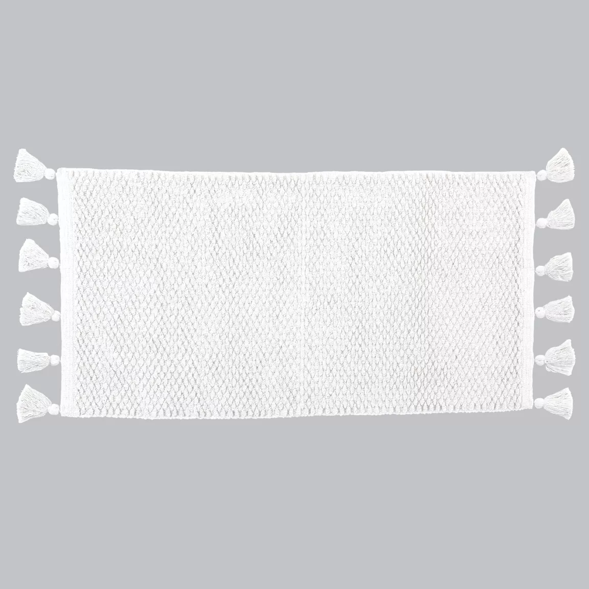 Tapis salon coton (45 x 90 cm) Raphaël Blanc