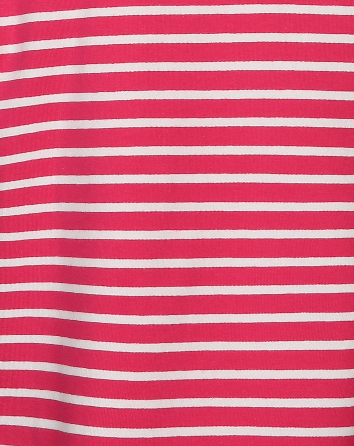 T-Shirt BIENE BRUMMI gestreift in pink/weiß
