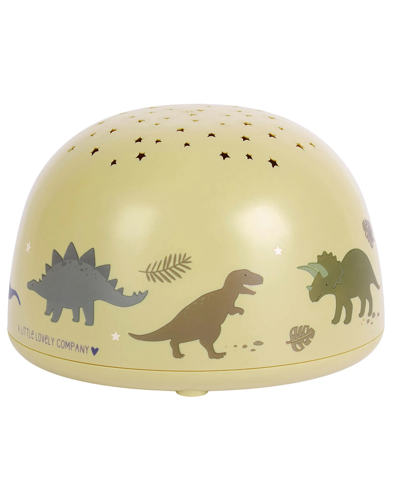 Nachtlicht-Projektor DINOSAURS in hellgrün