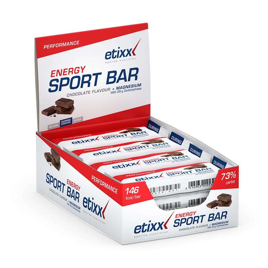 Etixx Energiereep Chocolade 12 Stuks